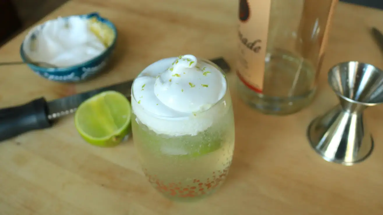 Your cocktail needs a Meringue Flake.